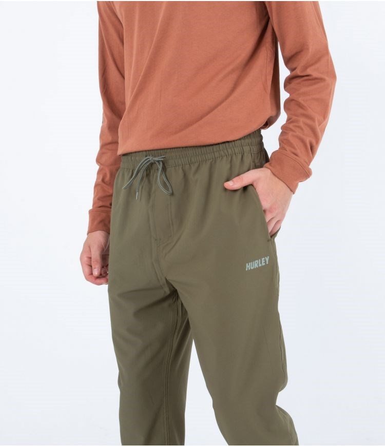 Hurley Jogger Explorer Dri Outsider Trek Verde Oliva | VRLOMG-956