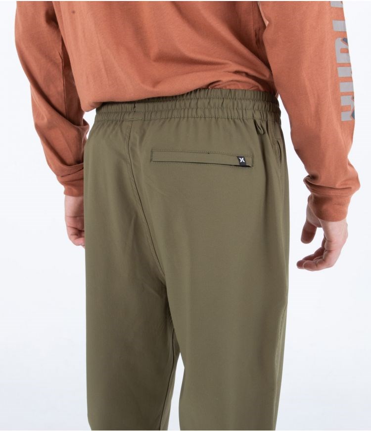 Hurley Jogger Explorer Dri Outsider Trek Verde Oliva | VRLOMG-956