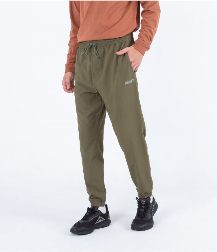 Hurley Jogger Explorer Dri Outsider Trek Verde Oliva | VRLOMG-956