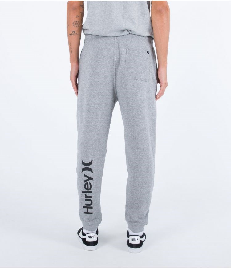 Hurley Jogger Fleece One & Only Grises Oscuro | ZRBLQK-451