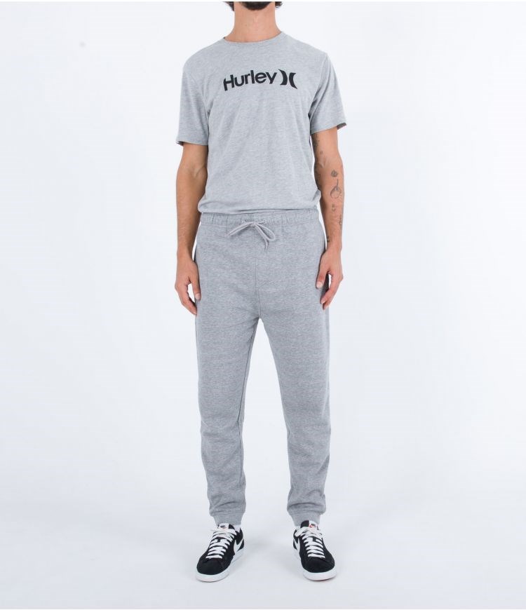 Hurley Jogger Fleece One & Only Grises Oscuro | ZRBLQK-451