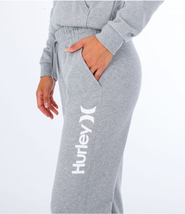 Hurley Jogger O&o Core Cuff Pista Grises | DUSVGC-920