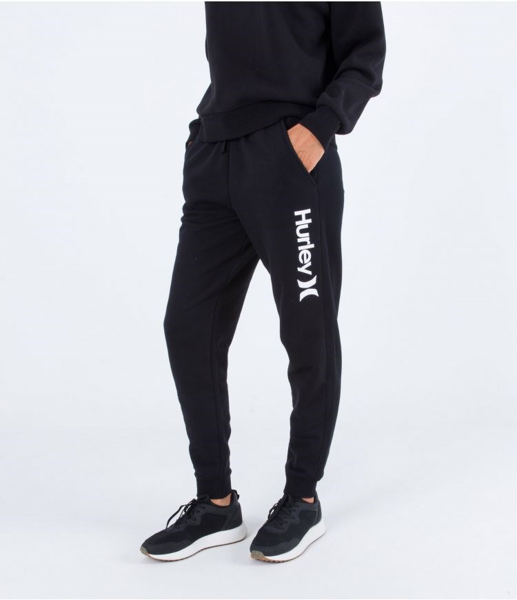 Hurley Jogger O&o Core Cuff Pista Negros | YXTGKH-837