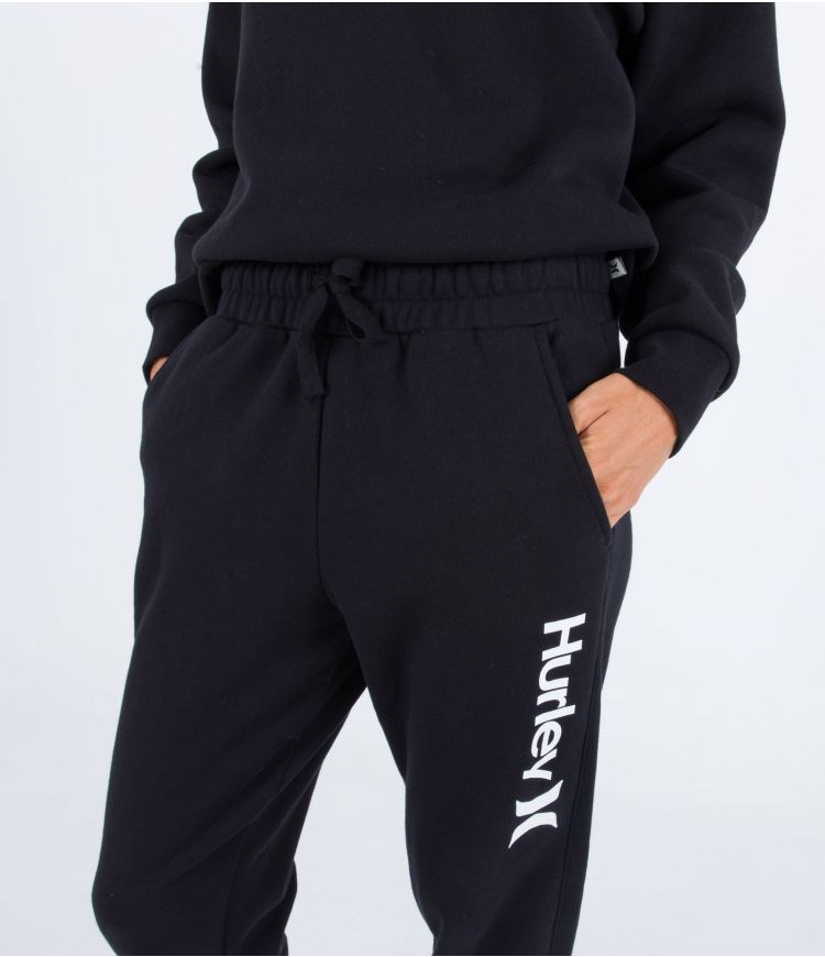 Hurley Jogger O&o Core Cuff Pista Negros | YXTGKH-837
