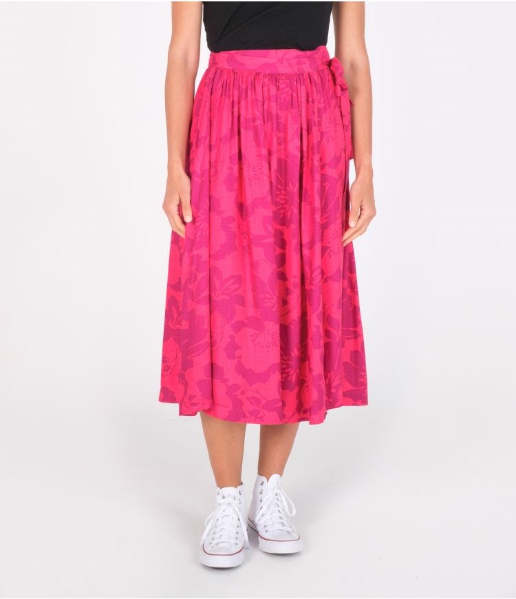 Hurley Long Skirt Baggy Midi Wrap Knock Out | SWCQNK-419