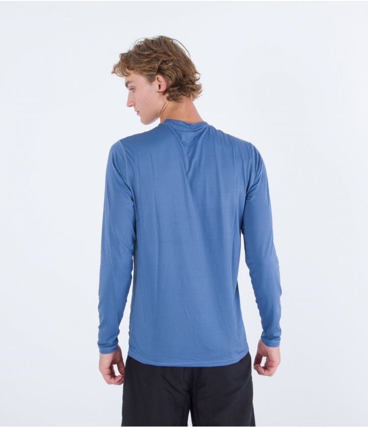 Hurley Lycra Long Sleeve O&o Surf Azules | KRQGHL-934