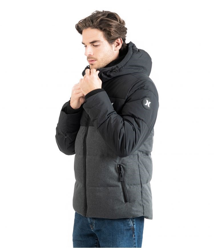 Hurley Mammoth 3m Puffer Jacket Negros | LGZCDQ-093