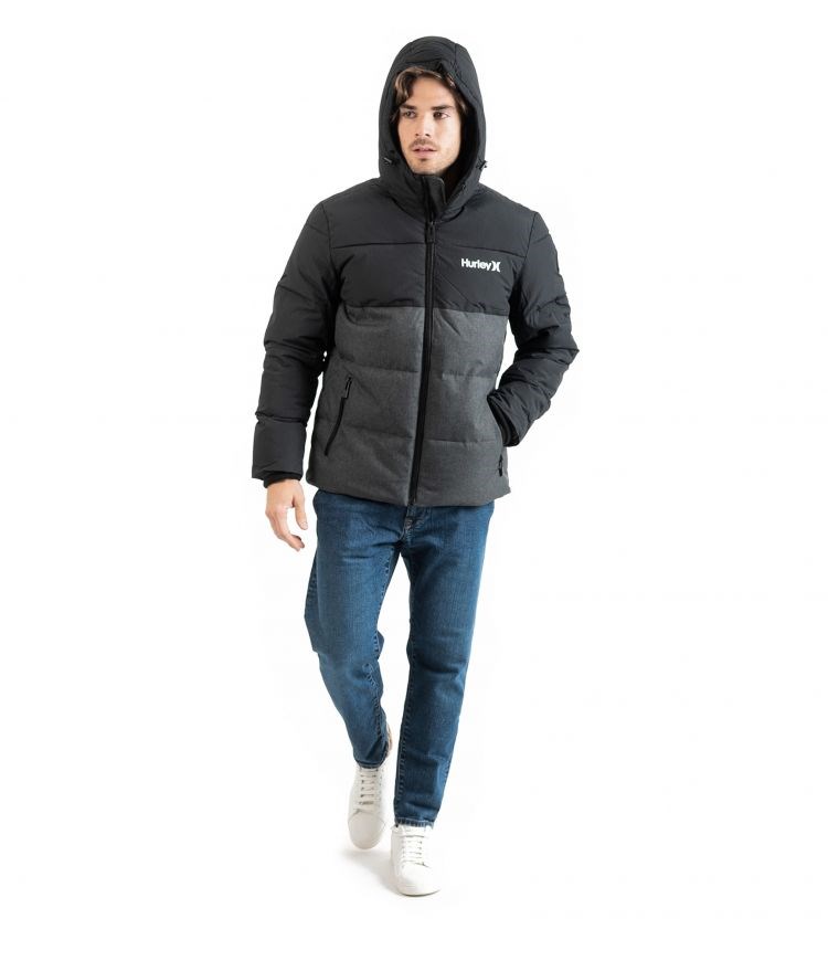 Hurley Mammoth 3m Puffer Jacket Negros | LGZCDQ-093