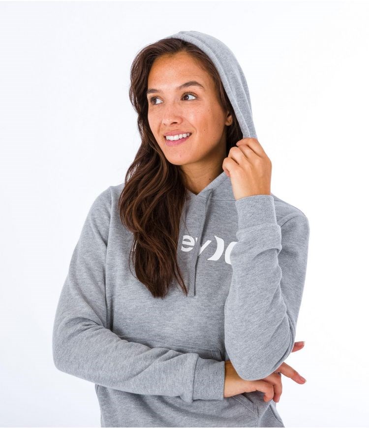 Hurley One & Only Core Hoodie Grises | PRSDQI-312