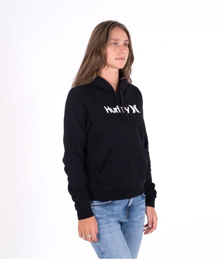 Hurley One & Only Core Hoodie Negros | UPEZHO-124