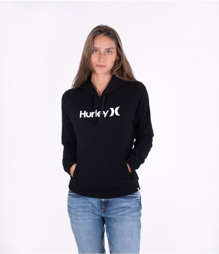 Hurley One & Only Core Hoodie Negros | UPEZHO-124