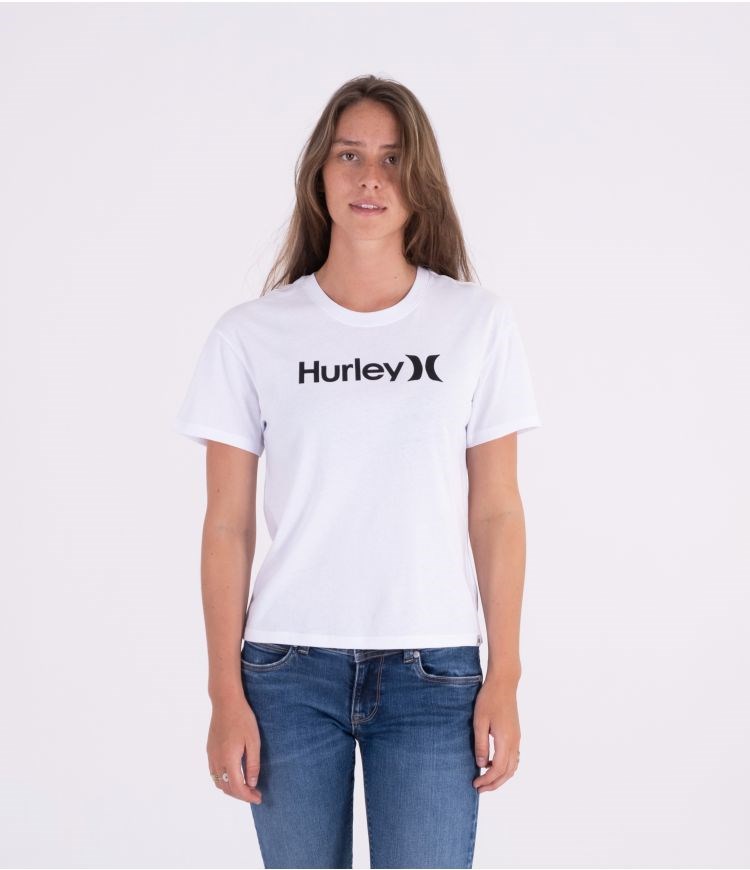 Hurley One & Only Core Tee Tops And T-shirts Blancos | CLKSQI-594