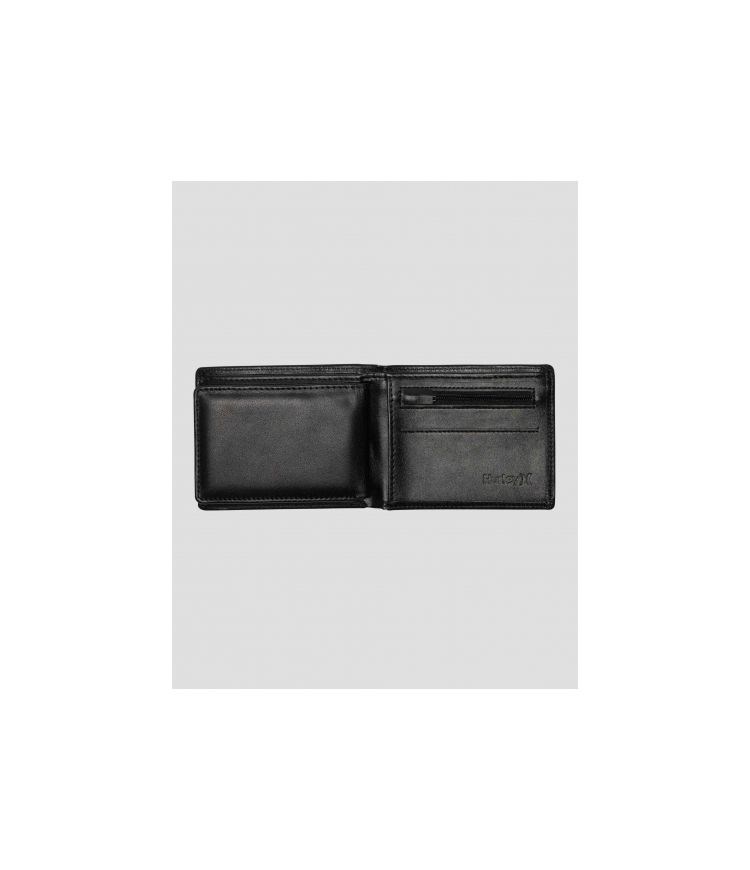 Hurley One & Only Cuero Wallet Negros | FKRIUA-618