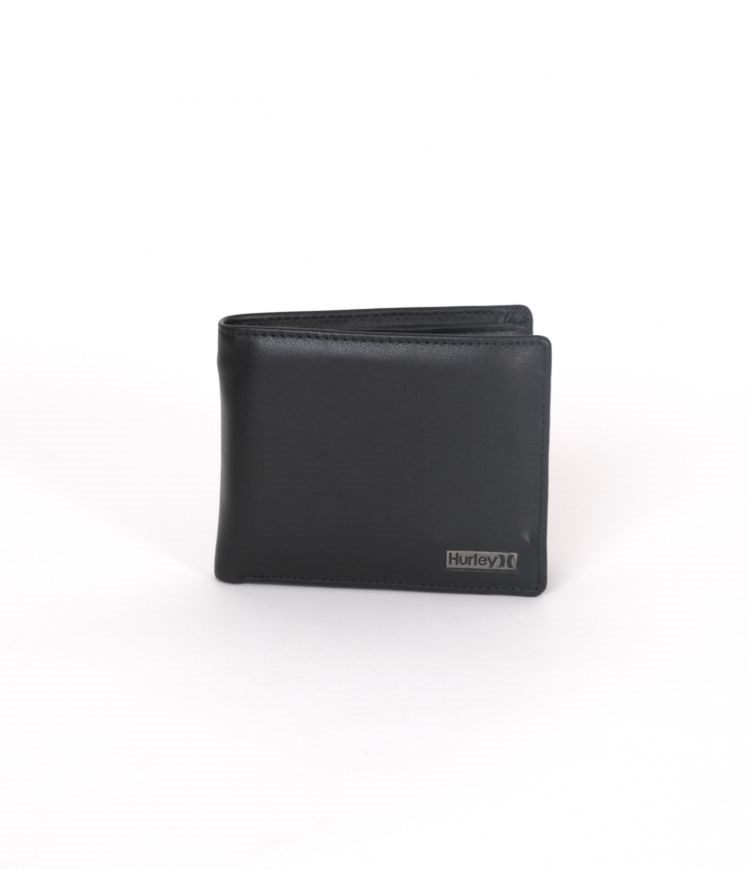 Hurley One & Only Cuero Wallet Negros | FKRIUA-618