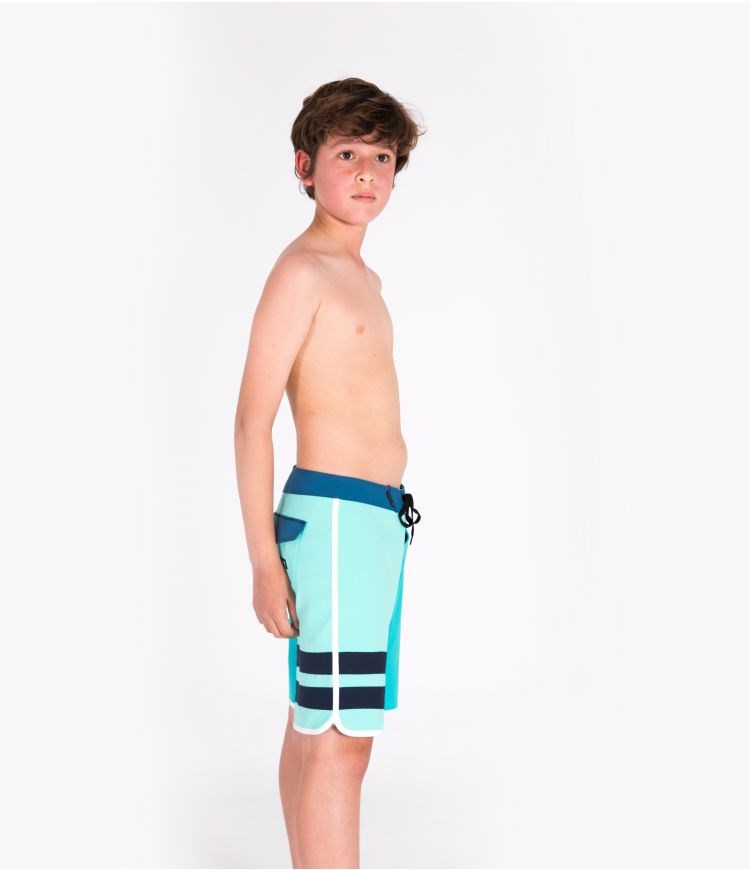Hurley Phantom Block Party - Boys - Kids' Boardshorts Verdes | HCEGDL-289