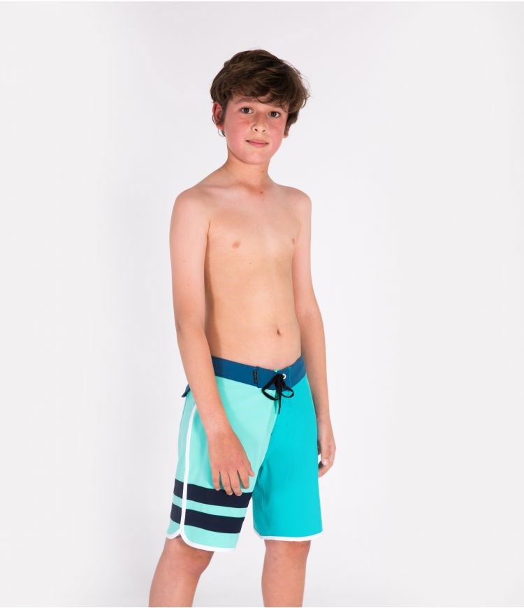 Hurley Phantom Block Party - Boys - Kids' Boardshorts Verdes | HCEGDL-289