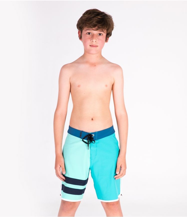 Hurley Phantom Block Party - Boys - Kids\' Boardshorts Verdes | HCEGDL-289