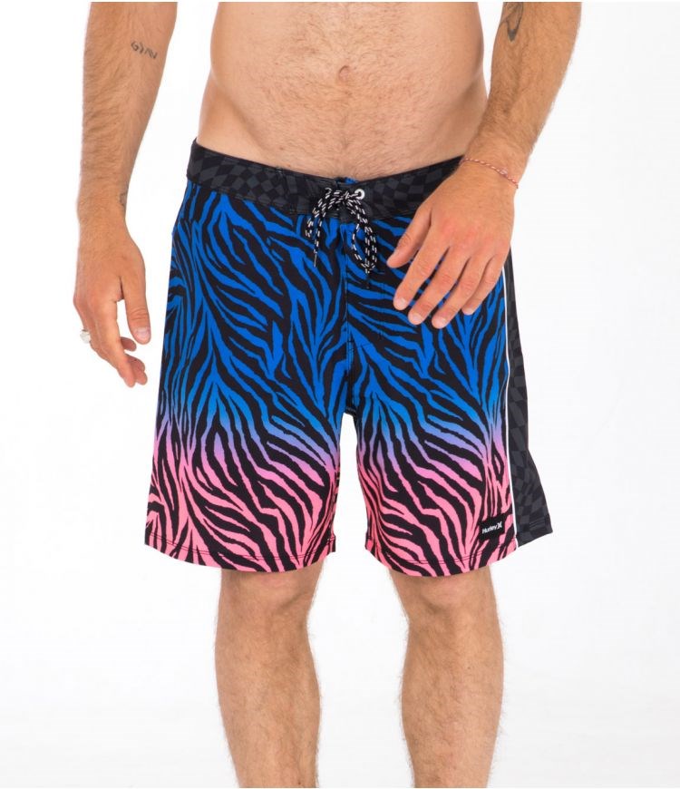 Hurley Phantom Fastlane Ac Zebra 18' Boardshorts Azules | CBMKUR-769