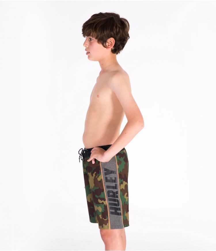 Hurley Phantom Fastlane Woodland - Boys - Kids' Boardshorts Kaki | RCJXSE-609