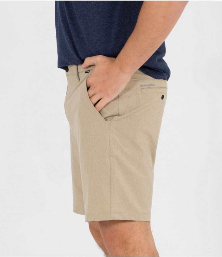 Hurley Phantom Walkshort 18' Shorts Kaki | SKPXCU-938