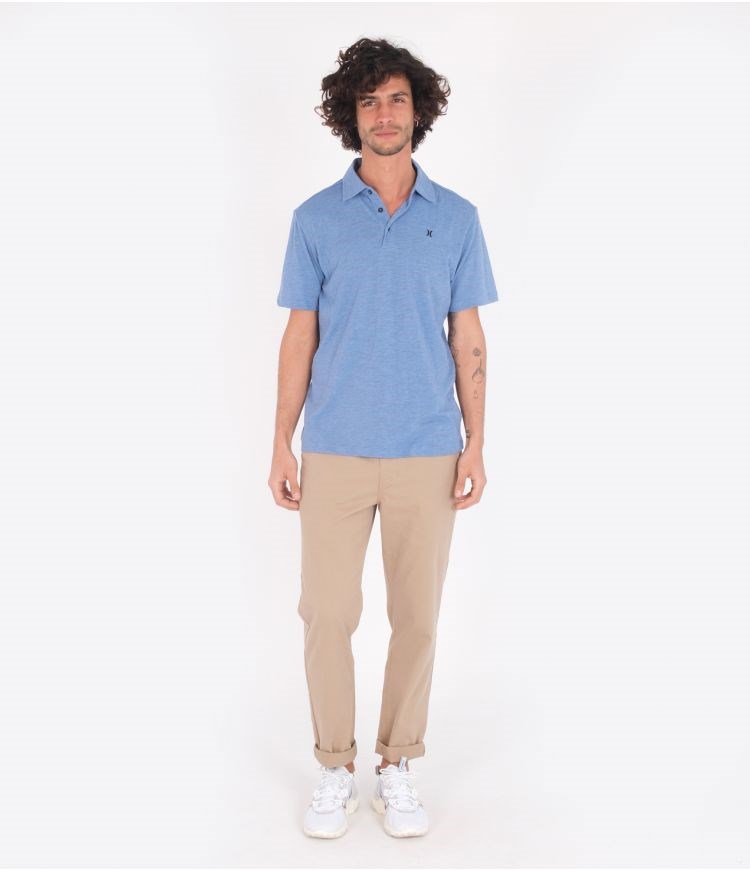 Hurley Polo Corta Sleeve Ace Vista Azules | QWCDFO-610
