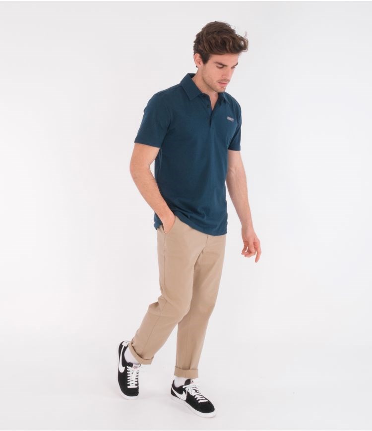 Hurley Polo Corta Sleeve H20-dri Ace Night Shadow | MOFRVP-314