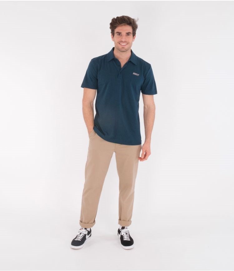 Hurley Polo Corta Sleeve H20-dri Ace Night Shadow | MOFRVP-314