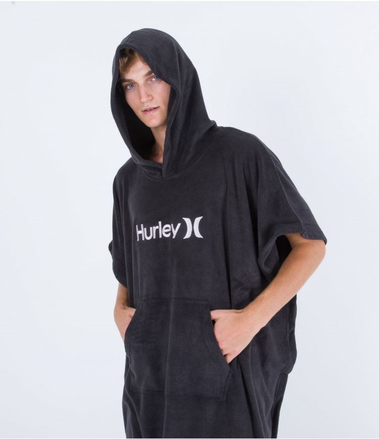 Hurley Poncho One & Only Negros | VQLTXW-546