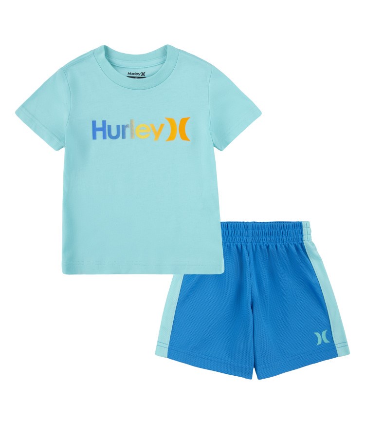 Hurley Set Boy - Hrlb O&o Gradient & Mesh Verdes | HWASLD-163
