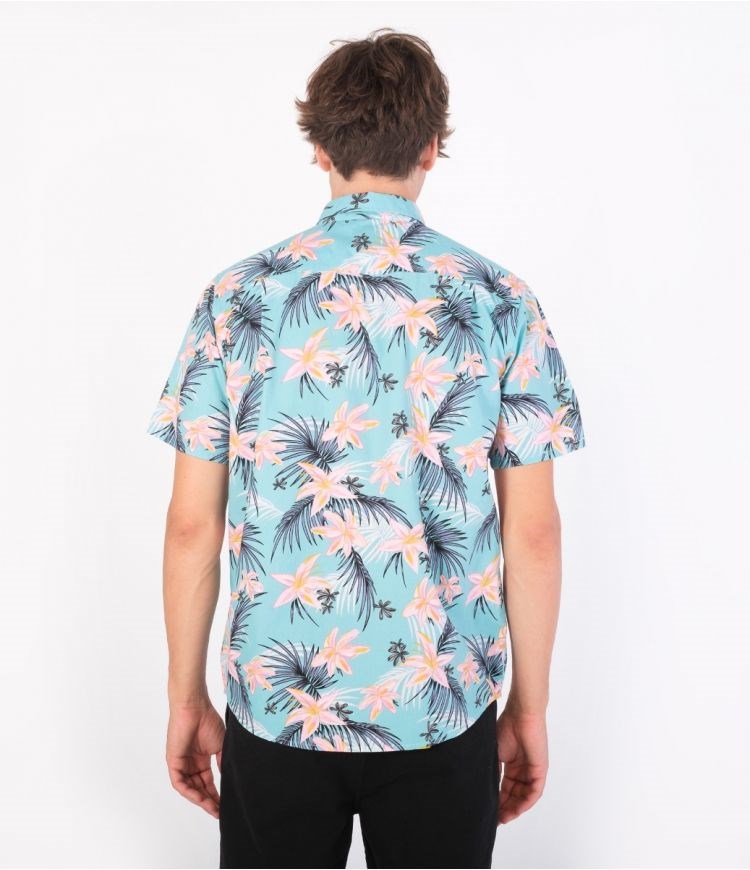 Hurley Shirt Corta Sleeve Org Wedge Verdes | GKIVON-785