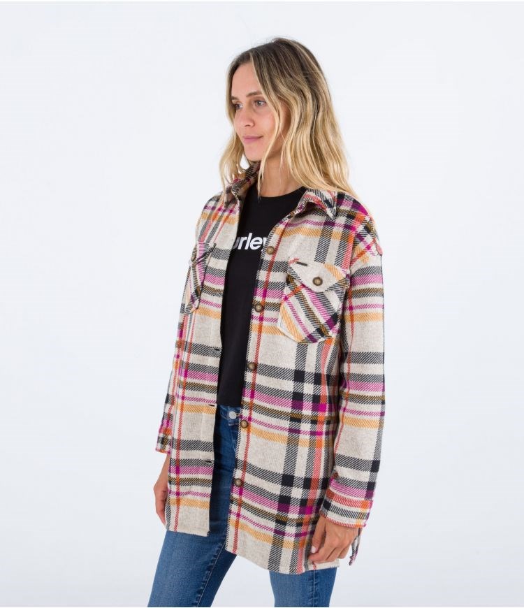 Hurley Shirt Cozy Up Multi | YUJNOZ-403