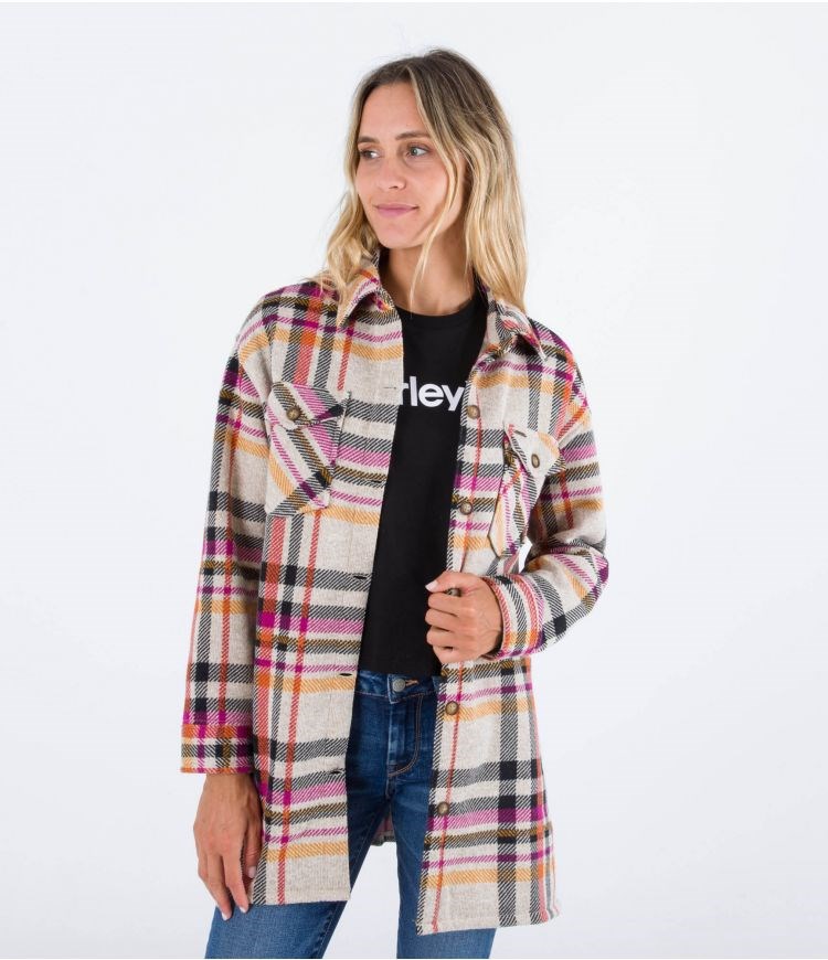 Hurley Shirt Cozy Up Multi | YUJNOZ-403