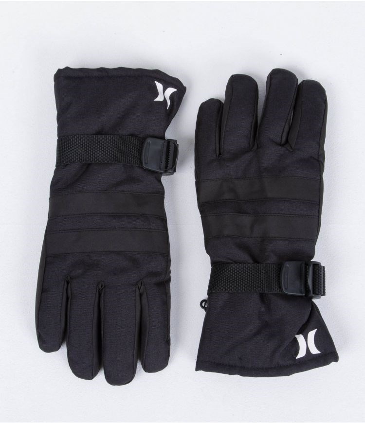 Hurley Snow Gloves Block Party Negros Negros | GDITLW-375