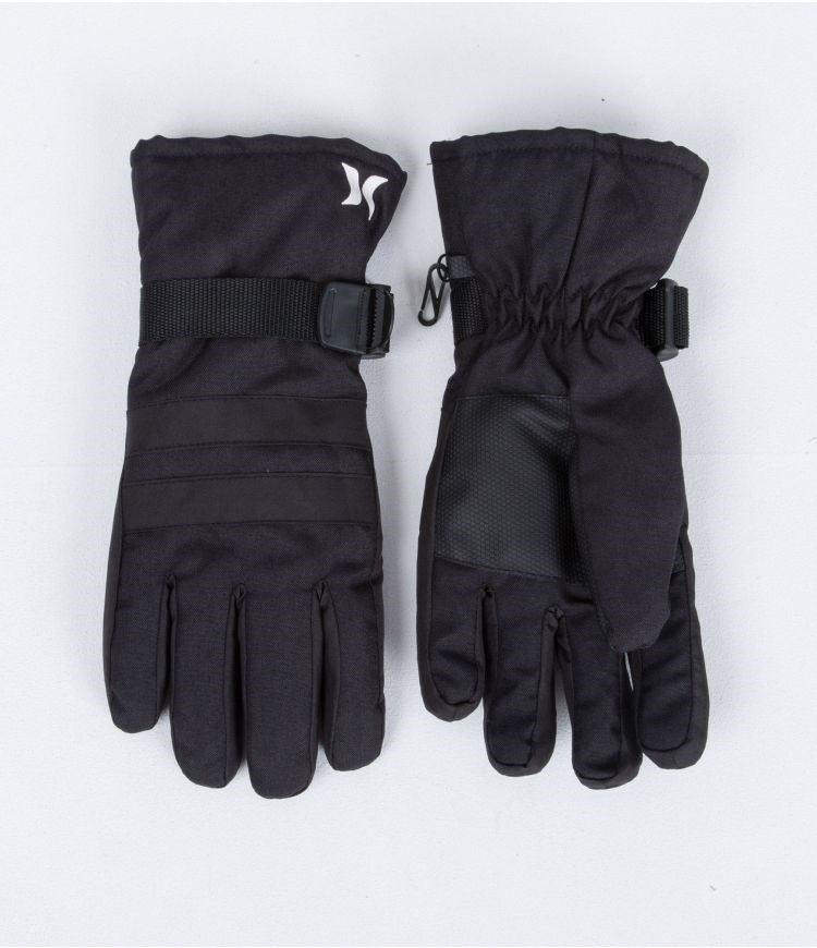 Hurley Snow Gloves Block Party Negros Negros | GDITLW-375
