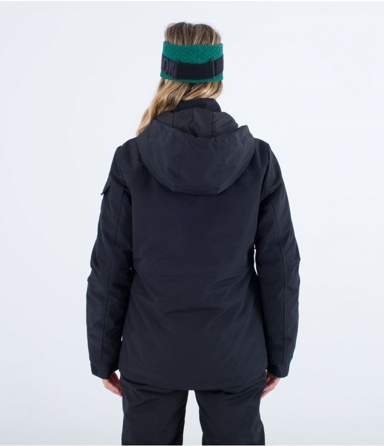 Hurley Snow Jacket Architectural 3m Negros | KBQVZG-539