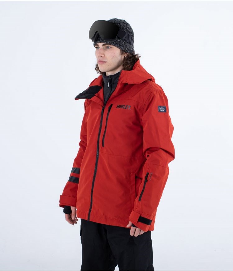 Hurley Snow Jacket Outlaw Azul Rey Rojos | SJQNTD-479