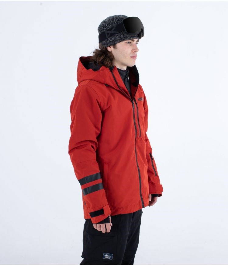 Hurley Snow Jacket Outlaw Azul Rey Rojos | SJQNTD-479