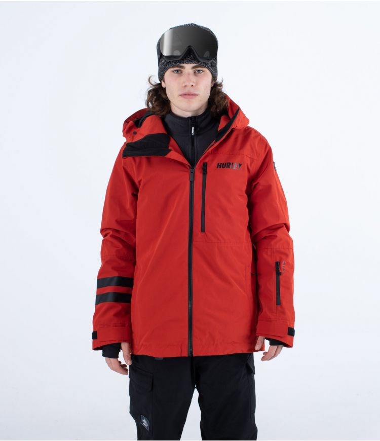 Hurley Snow Jacket Outlaw Azul Rey Rojos | SJQNTD-479