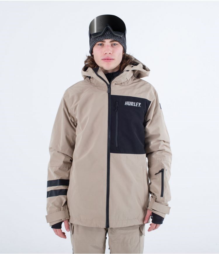 Hurley Snow Jacket Outlaw Kaki | CLDUPN-326