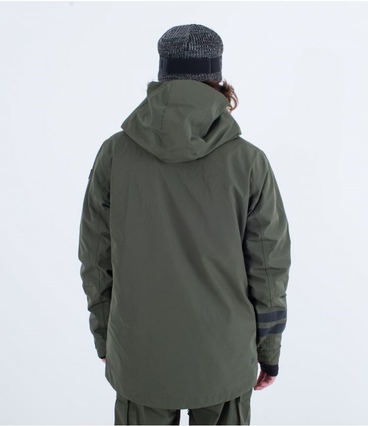 Hurley Snow Jacket Outlaw Kaki | VLCAQK-046