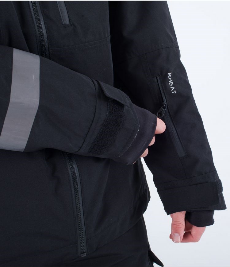 Hurley Snow Jacket Outlaw Negros | PUDNIE-506