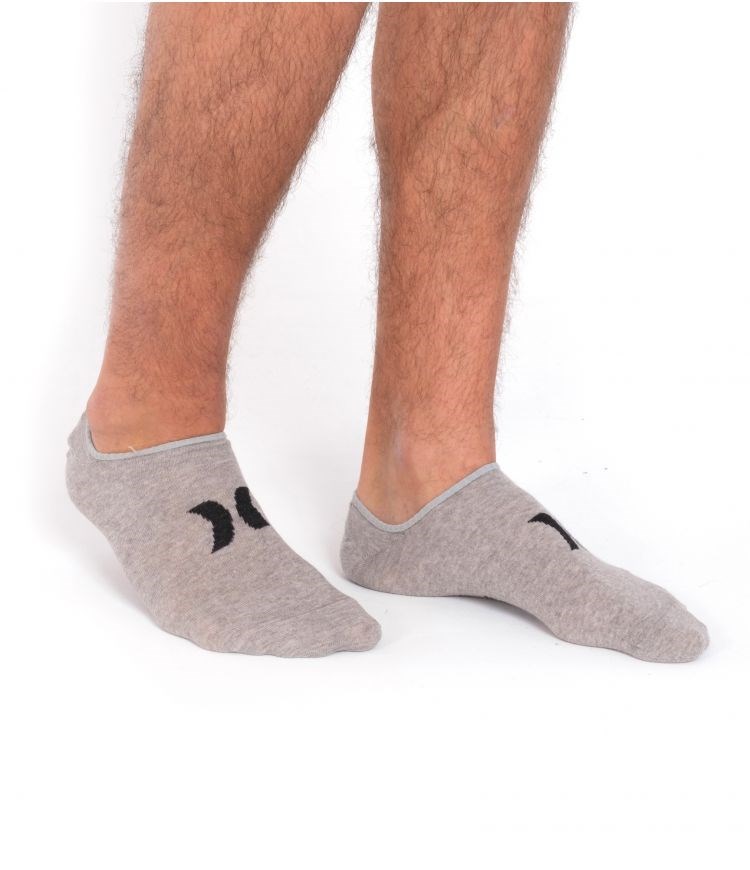Hurley Socks 3 Pack O&o No Show Grises Negros | QJAWRC-918
