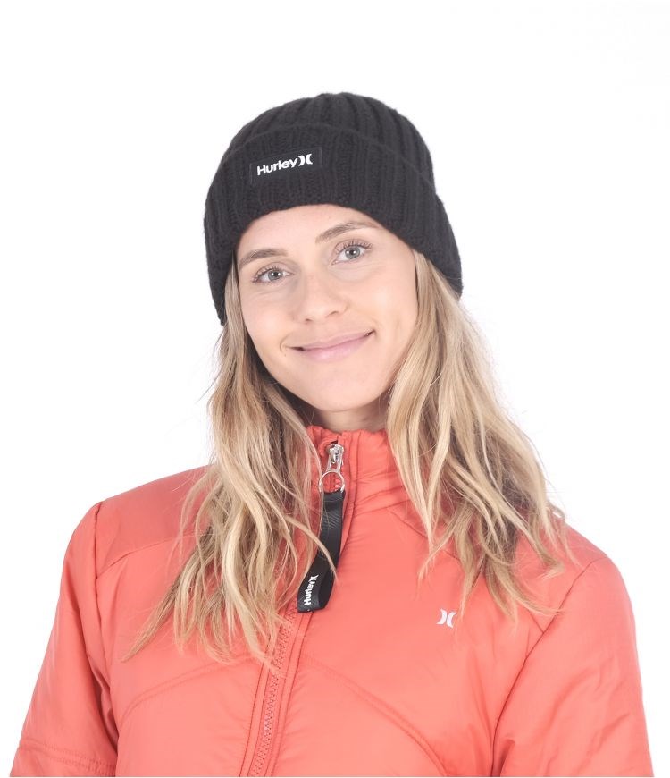 Hurley Squaw Beanie Negros | RWZIOU-251