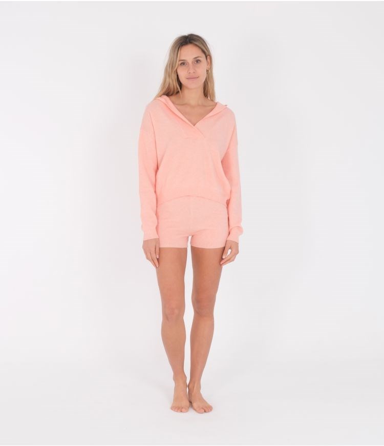Hurley Sueter Encapuchado Mia Coral | YCAVDN-803