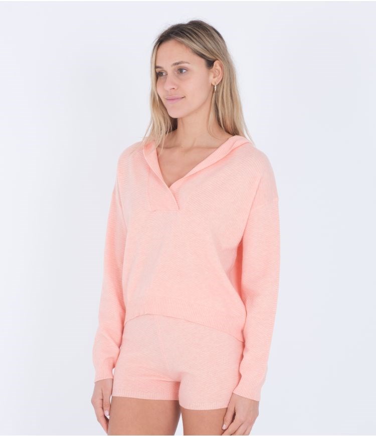 Hurley Sueter Encapuchado Mia Coral | YCAVDN-803
