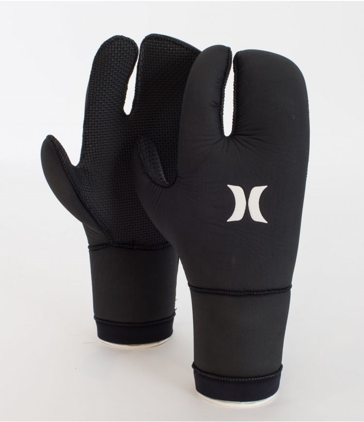 Hurley Surf Gloves 5mm Advantage Plus Negros | PYOLAV-538