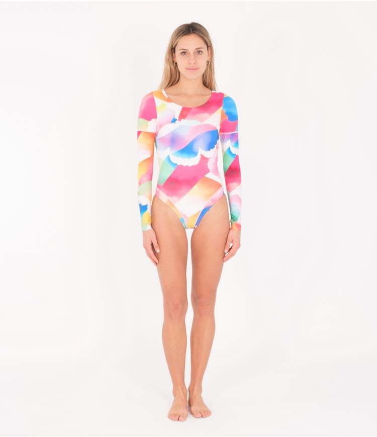 Hurley Swimwear Long Sleeve Sundance Max Sundance | SVDZPR-538