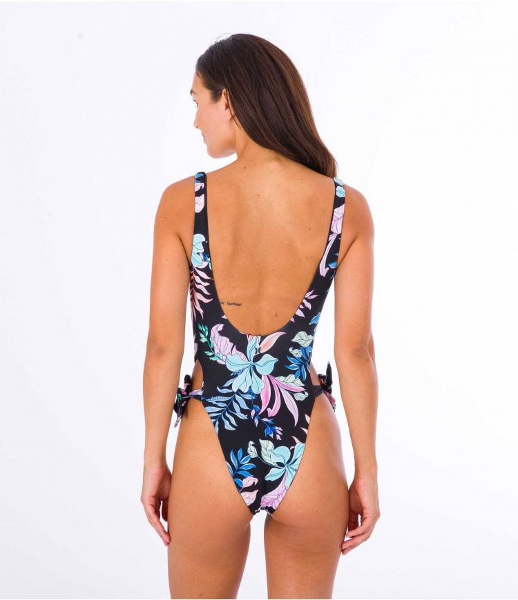 Hurley Swimwear One Piece Lost Paradise Cheeky Multicolor | YISUPZ-279