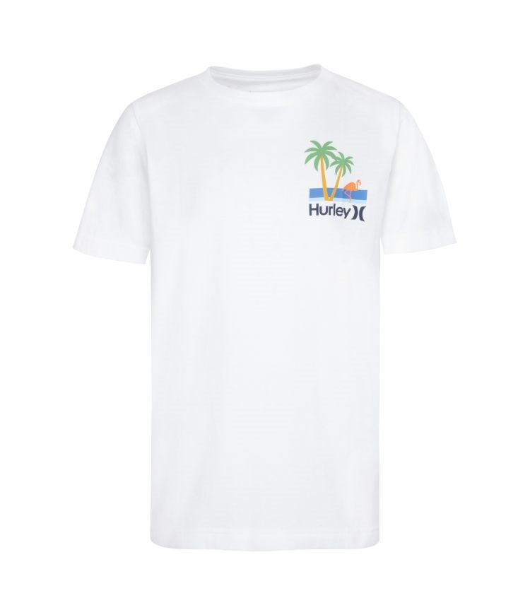 Hurley T-shirt Corta Sleeve Boy - Mingo Negros | LCNUBD-507