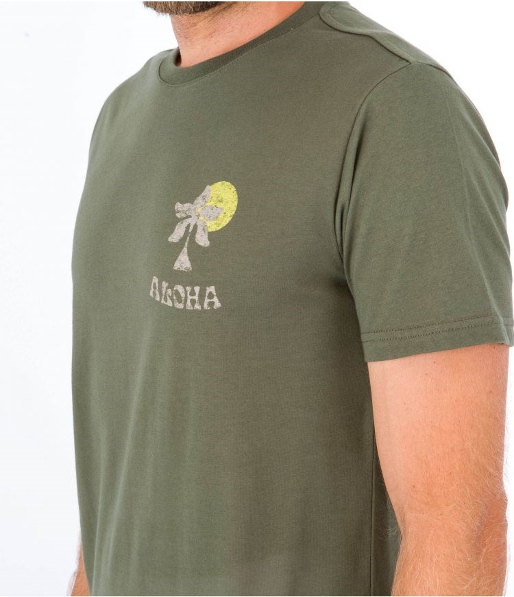 Hurley T-shirt Corta Sleeve Country Verdes Oscuro | TCMNWL-672
